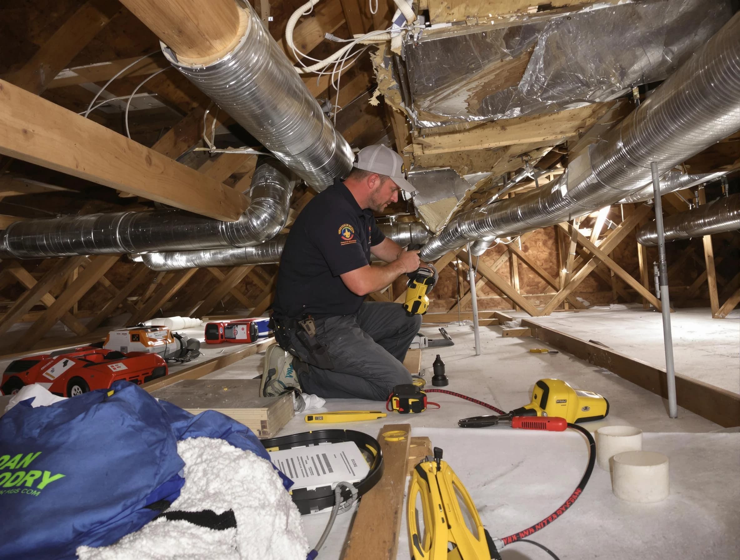 Professional air duct repair by Dickson Air Duct Cleaning in Dickson