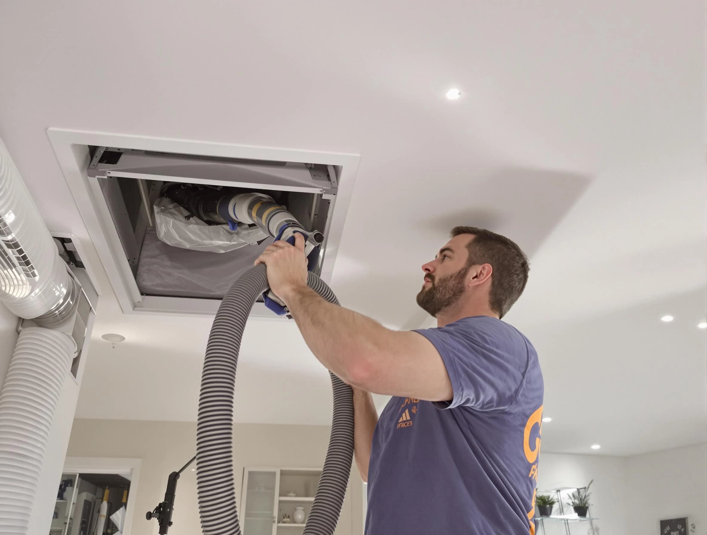Precision indoor duct cleaning by Dickson Air Duct Cleaning in Dickson