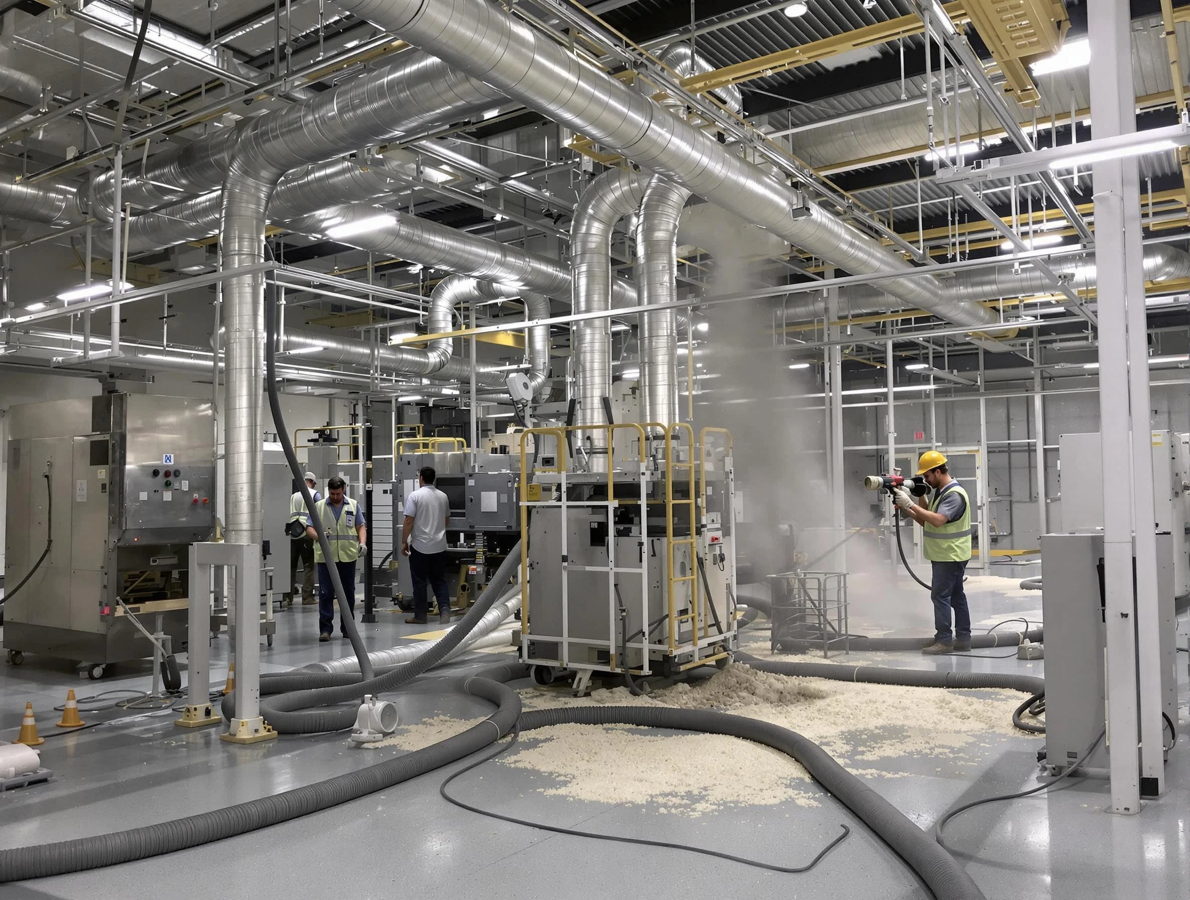 Heavy-duty industrial duct cleaning by Dickson Air Duct Cleaning in Dickson