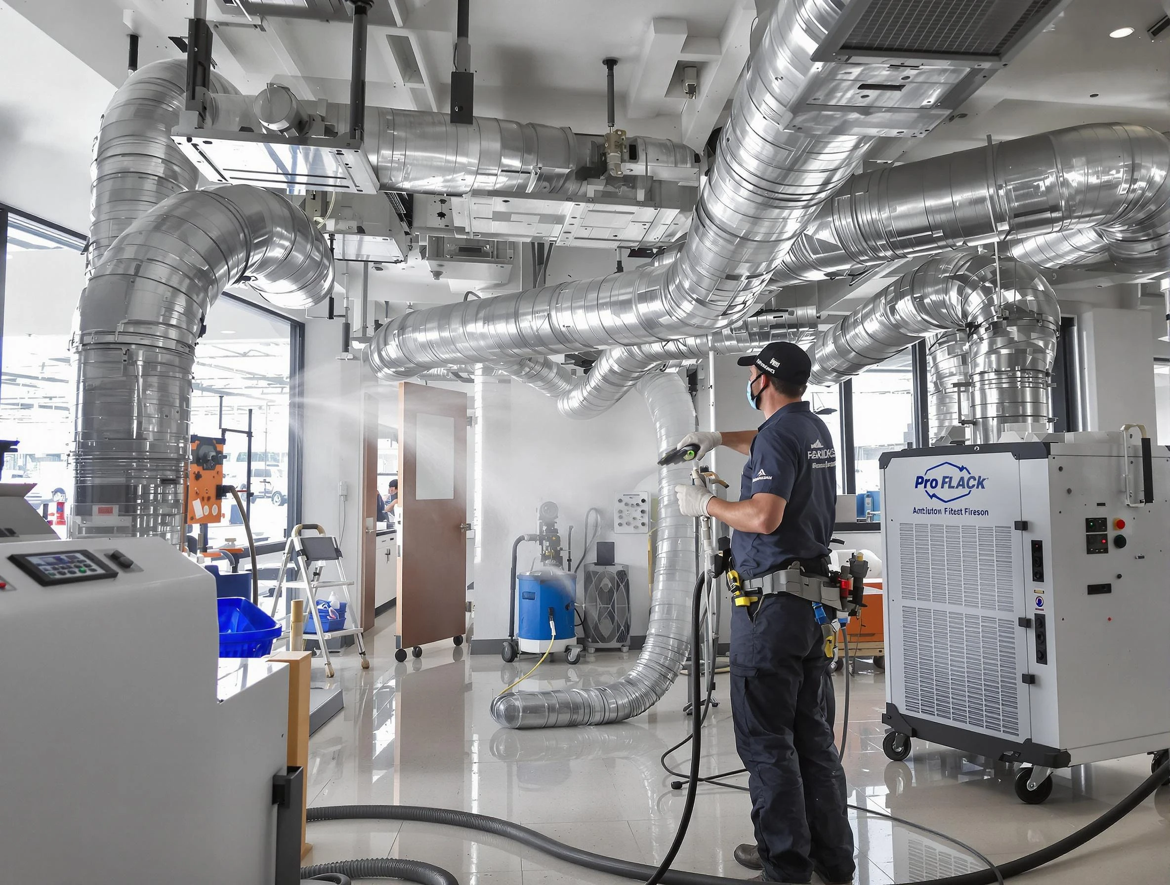 Negative Pressure Air Duct Cleaning in Dickson