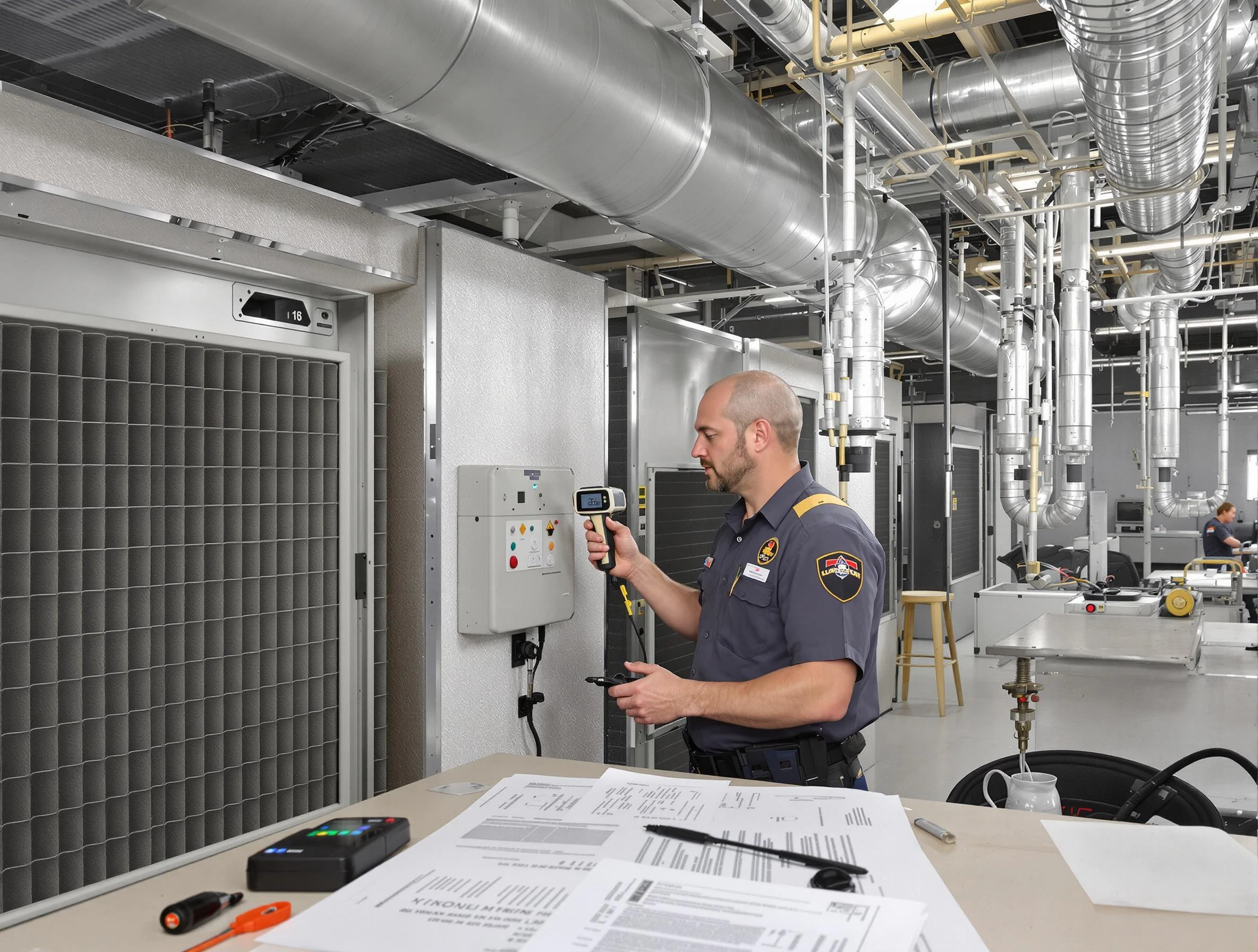 Professional filter system inspection by Dickson Air Duct Cleaning in Dickson