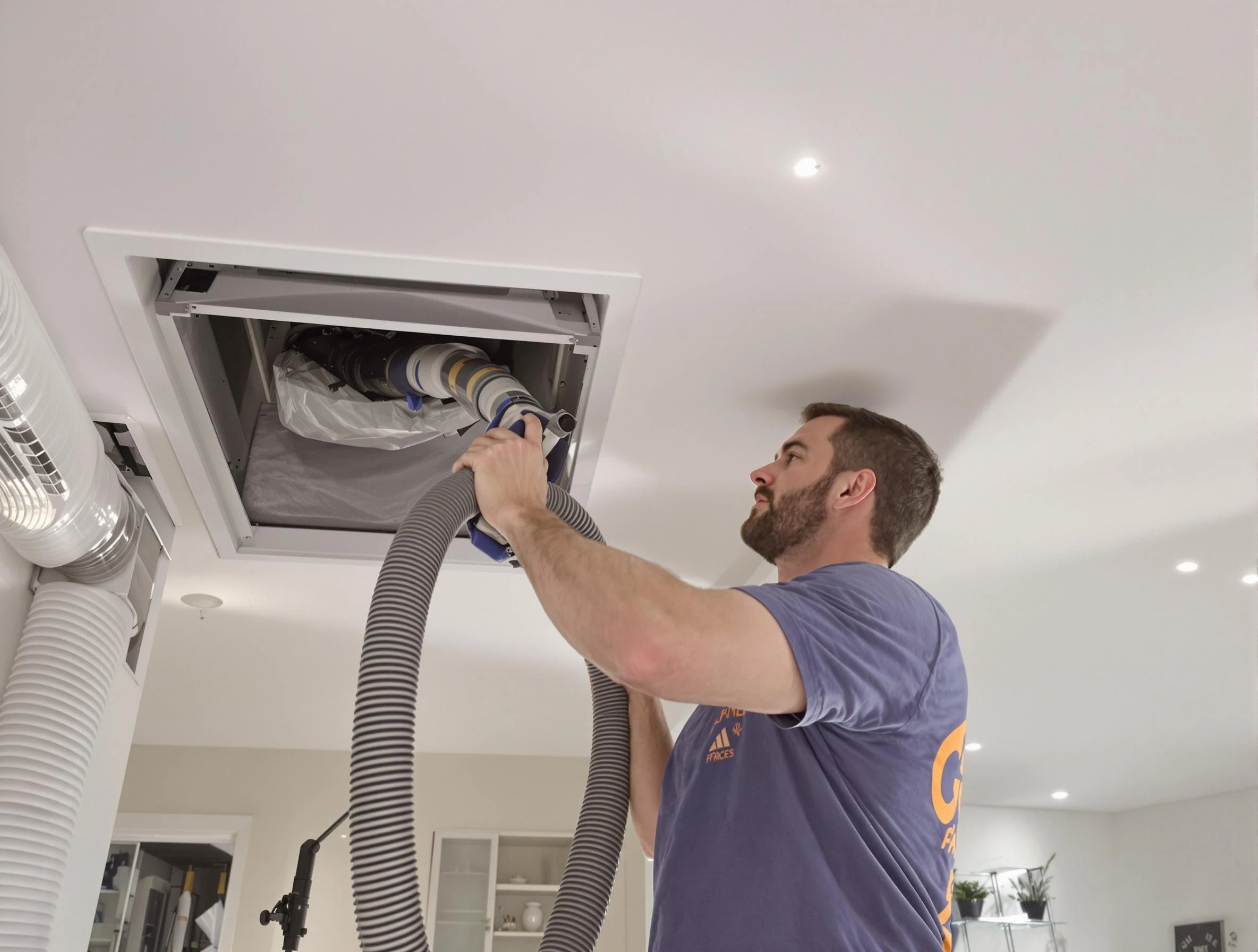 Precision indoor duct cleaning by Dickson Air Duct Cleaning in Dickson